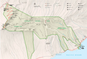 Haleakala National Park Map