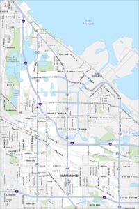 Hammond Map Indiana