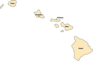Hawaii County Map