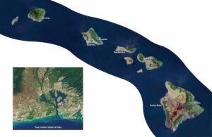 Hawaii Satellite Map