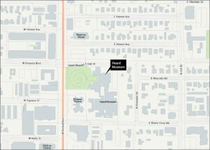 Heard Museum Map