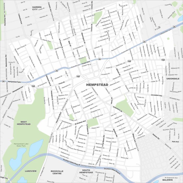 Hempstead Map New York