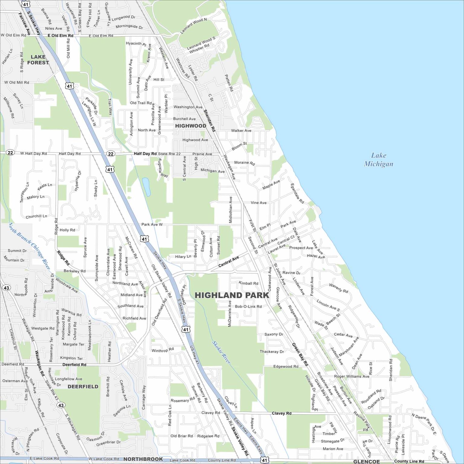 Zip Code For Highland Park Illinois