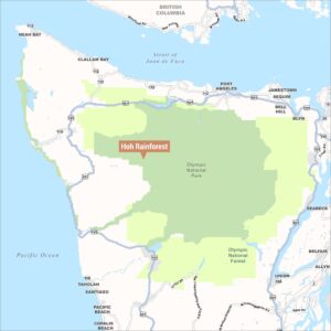 Hoh Rainforest Map