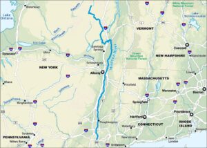 Hudson River Map