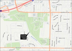 Huntsville Botanical Garden Map