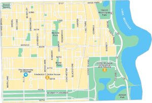 Hyde Park Map Chicago