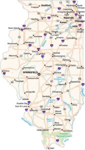 Illinois Map