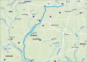 Illinois River Map
