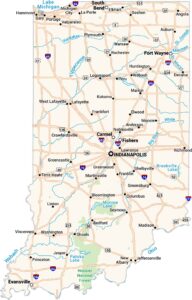 Indiana Map