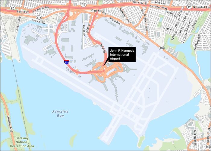 JFK Airport Map