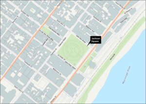 Jackson Square Map