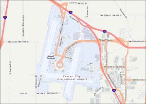 Kansas City International Airport Map