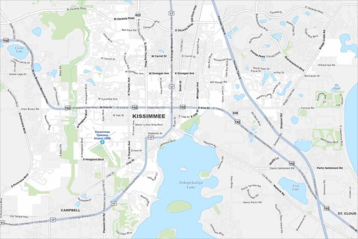 Kissimmee Map Florida