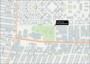 La Brea Tar Pits and Museum Map