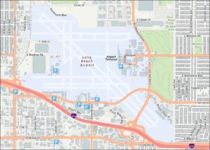 Long Beach Airport Map