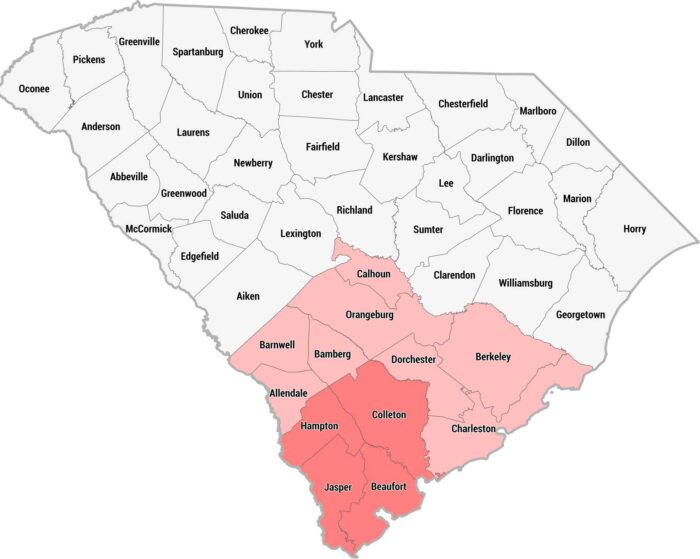 Lowcountry Map
