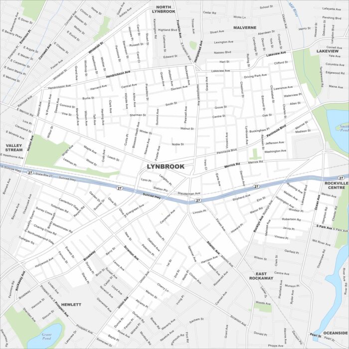Lynbrook Map New York