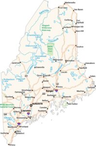 Maine Map