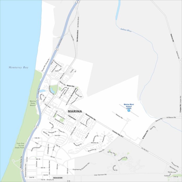 Marina Map California
