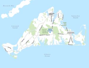 Martha's Vineyard Map