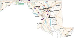 Maryland Map