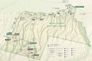 Mesa Verde National Park Map