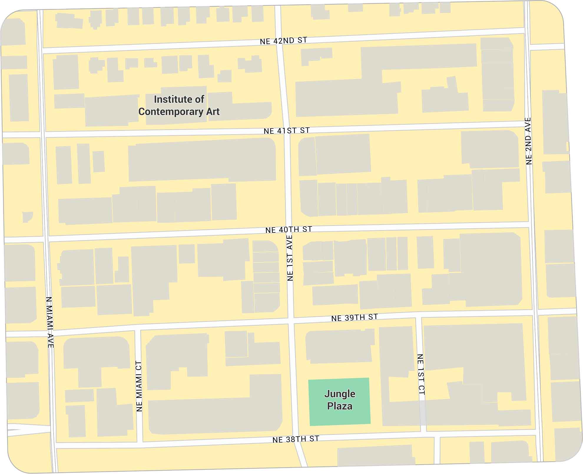 Miami Design District Map