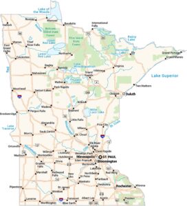 Minnesota Map