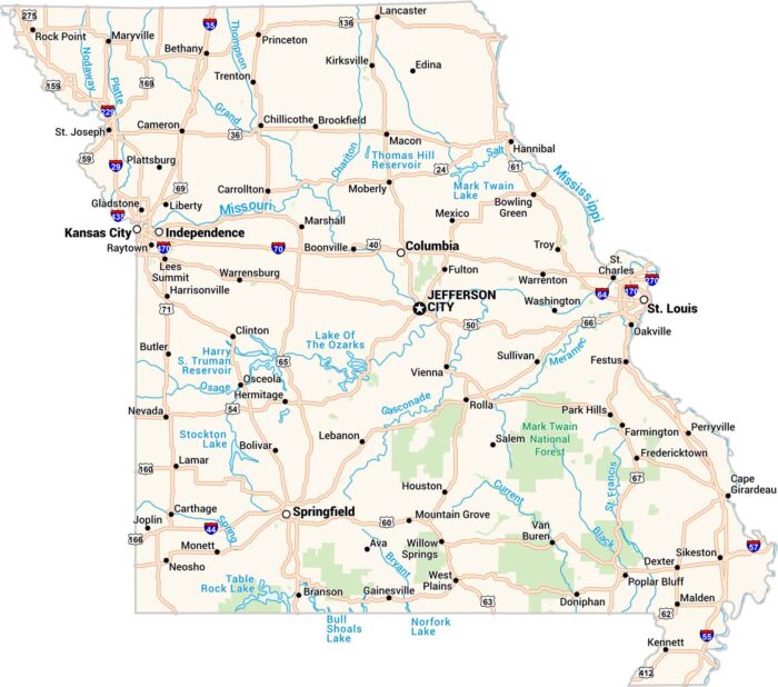Missouri Map