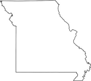 Missouri Outline Map