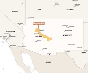 Mogollon Rim Map