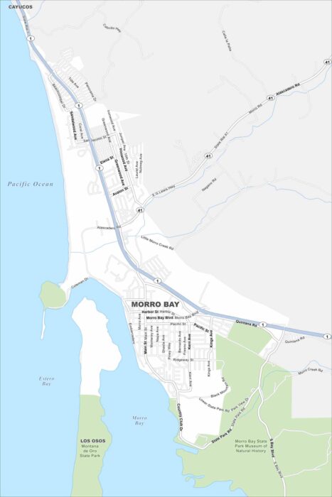 Morro Bay Map California