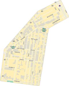 Music Row Map Nashville