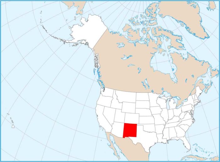 Map of New Mexico - US Maps