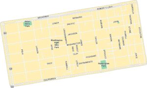 Nob Hill Map San Francisco