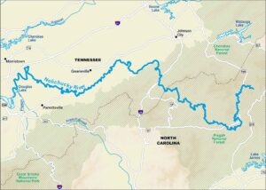 Nolichucky River Map