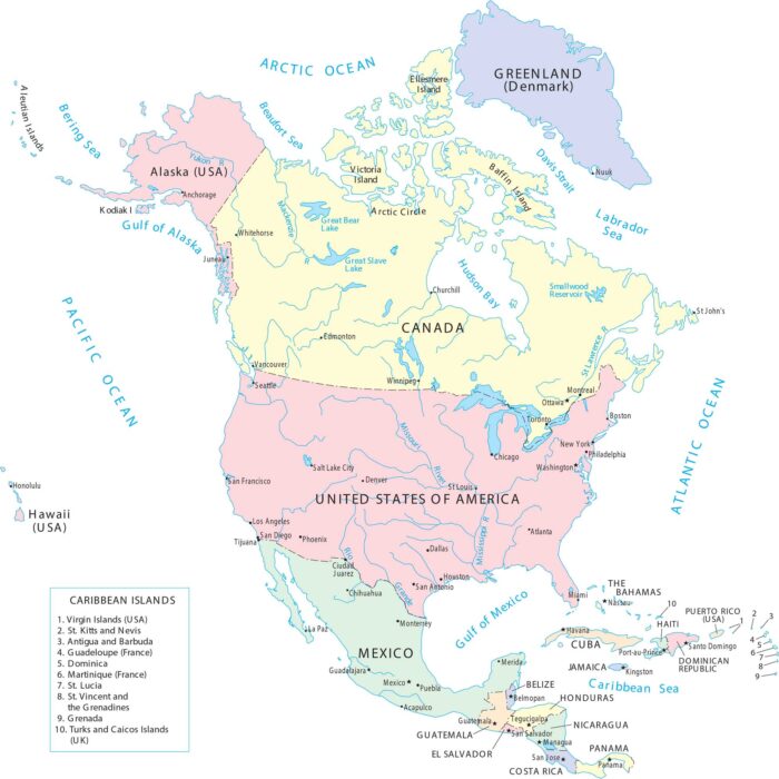 North America Map