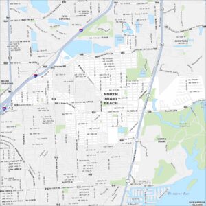 Map of North Miami Beach, Florida - US Maps