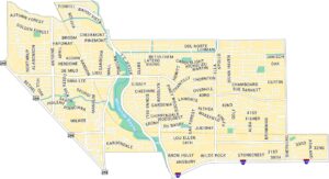 Oak Forest Map Houston