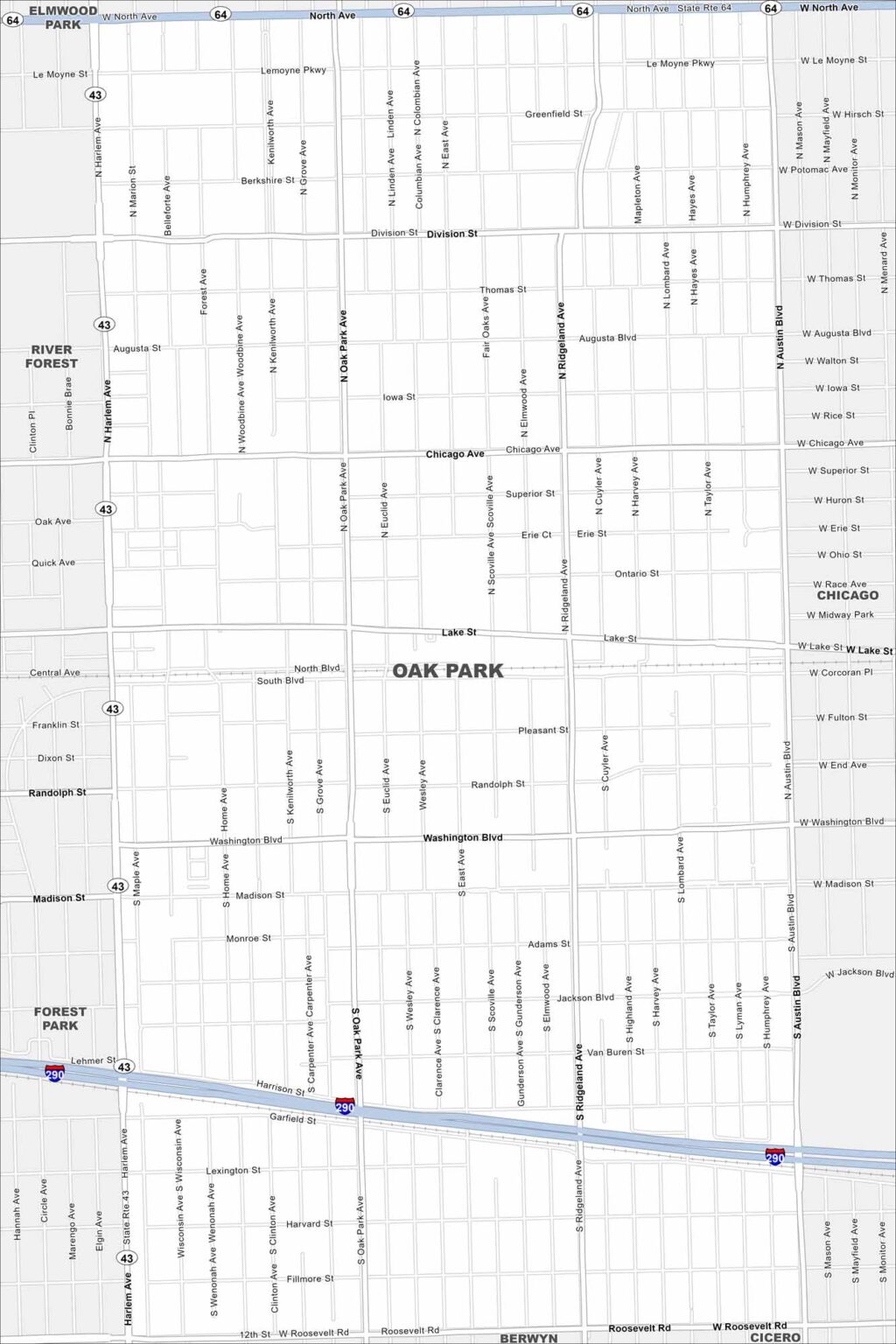 Oak Park Illinois Zip Code