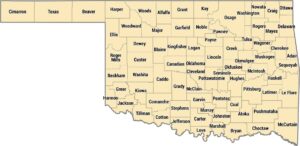 Oklahoma County Map