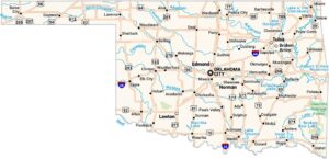 Oklahoma Map