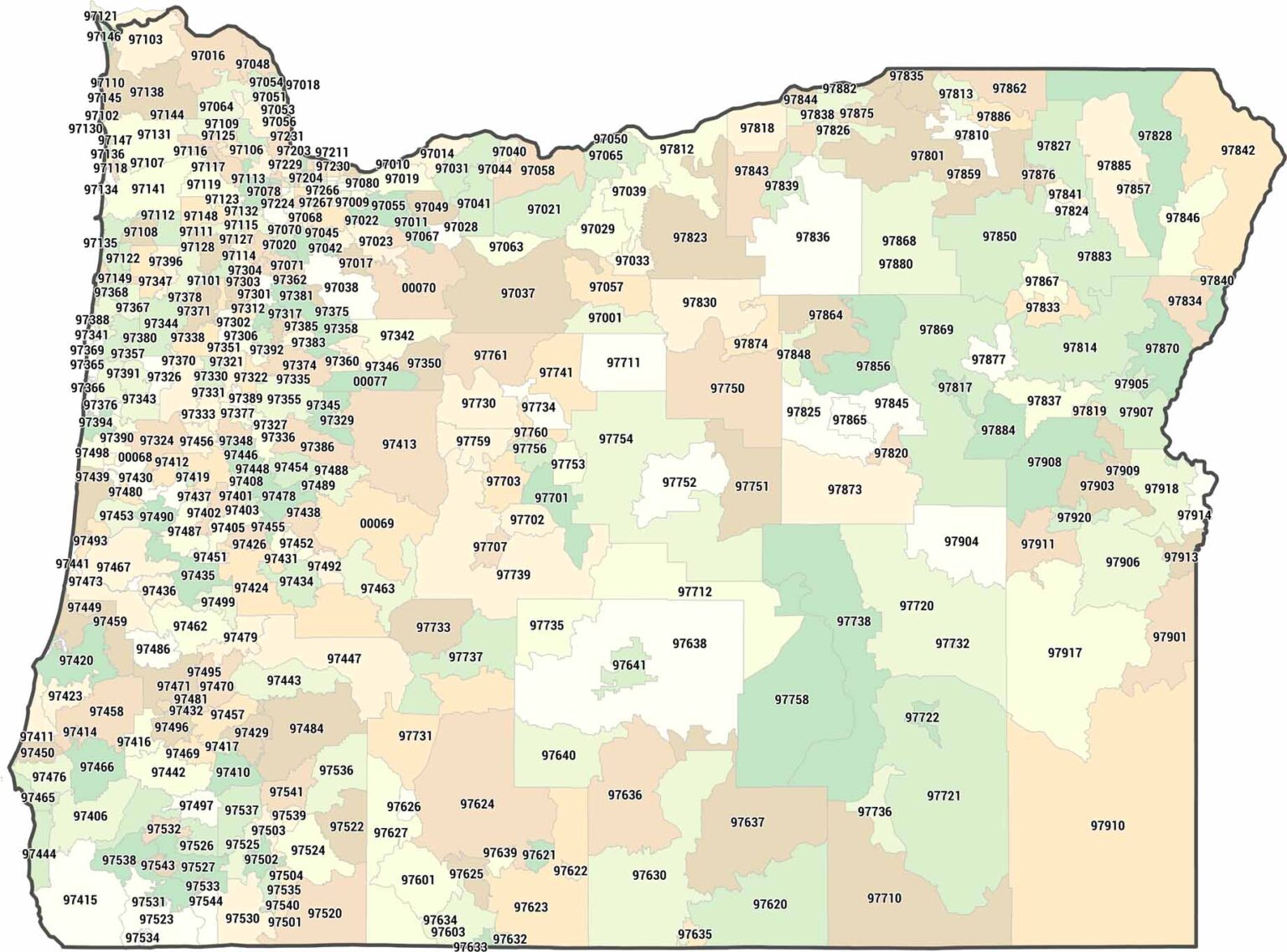 Oregon Medford Zip Code