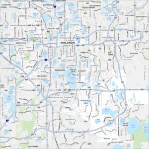 Orlando Map Florida