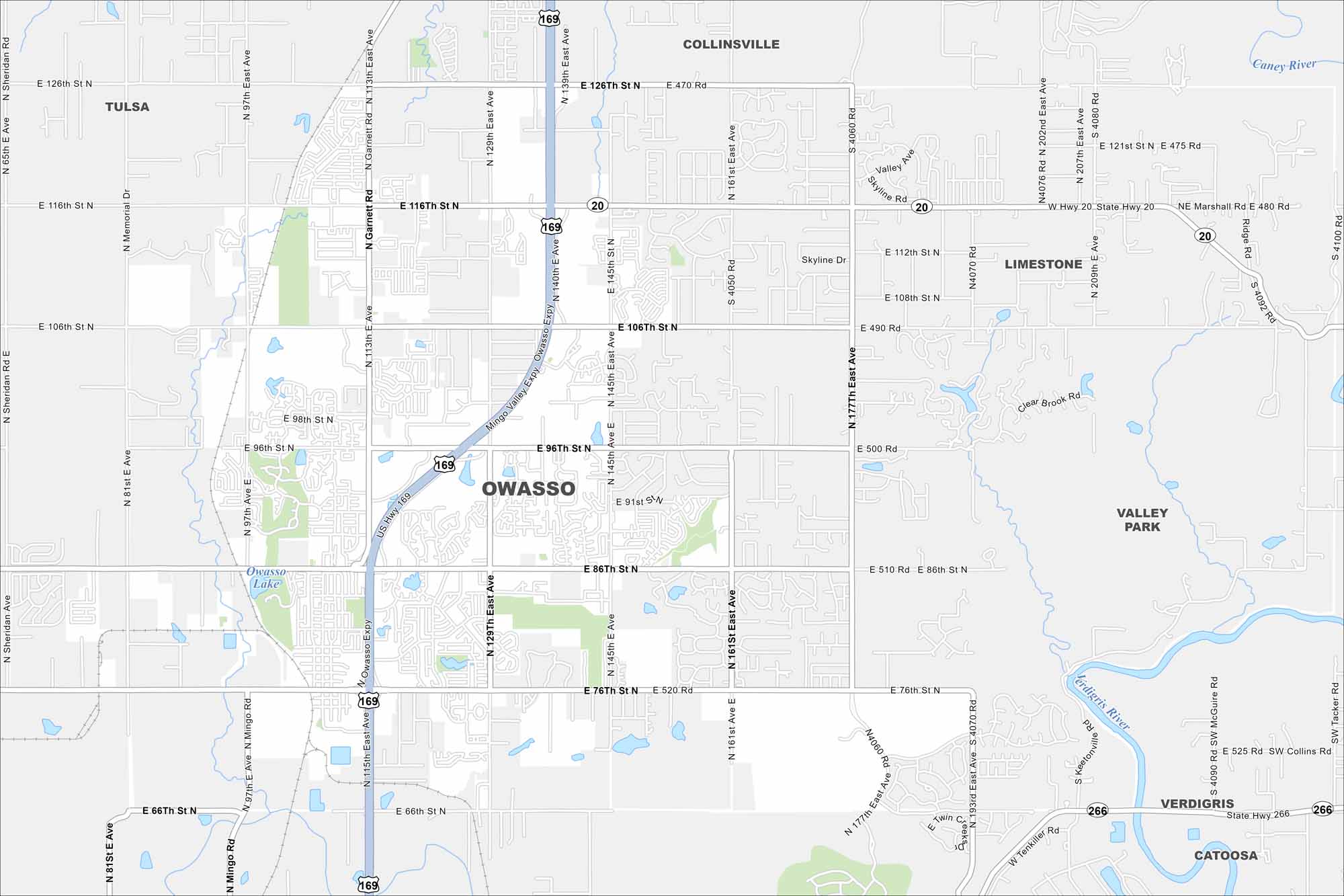 Owasso Map Oklahoma