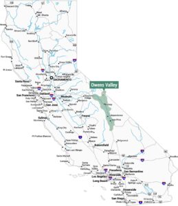 Owens Valley Map