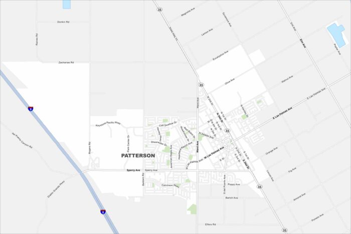 Patterson Map California