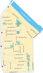 Pearl District Map Portland