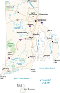 Rhode Island Map